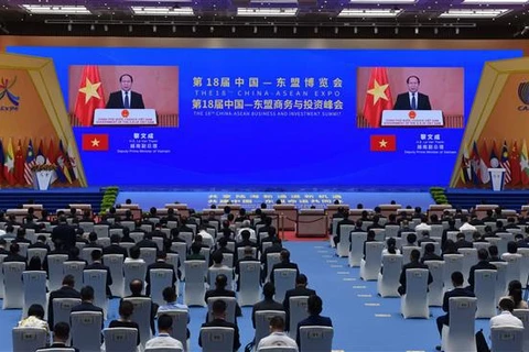 越南政府副总理黎文成出席第18届中国-东盟博览会和中国-东盟商务与投资峰会