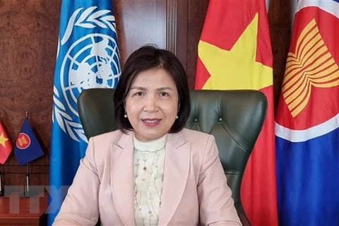 越南代表出席联合国人权理事会第48次会议