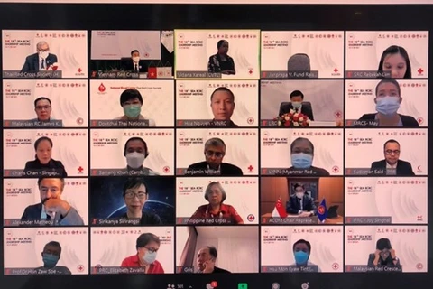 第十八次东南亚红十字会与红新月会领导人在线会议正式开幕
