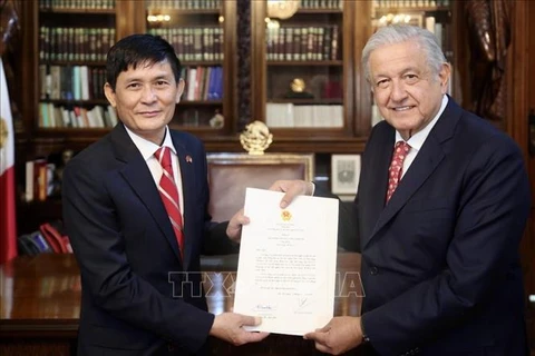 墨西哥总统重视与越南的友好合作关系