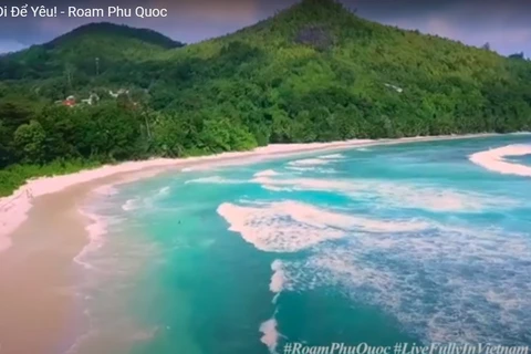 宣传富国岛旅游的视频正式亮相Youtube