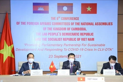 越老柬三国国会对外委员会发表联合声 明呼吁各国分享新冠疫苗