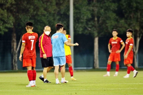 越南U23足球队为2022年U23亚洲杯预选赛备赛
