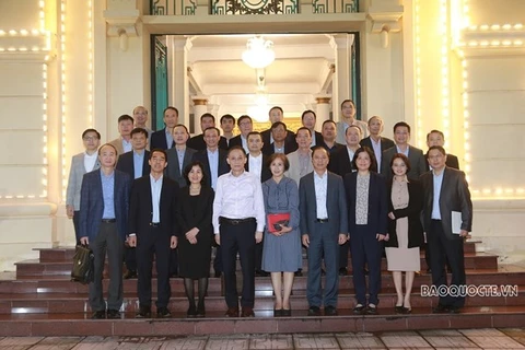 越共中央对外部领导会见2021-2024年任期越南驻外代表机构首席代表