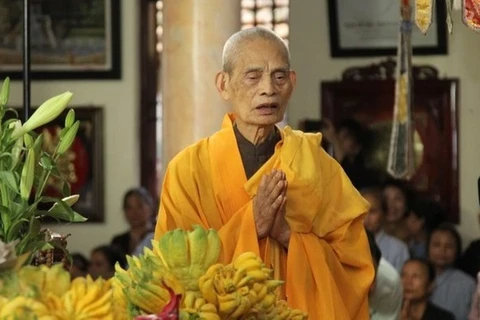 越南佛教协会法主释普慧长老圆寂 享年105岁