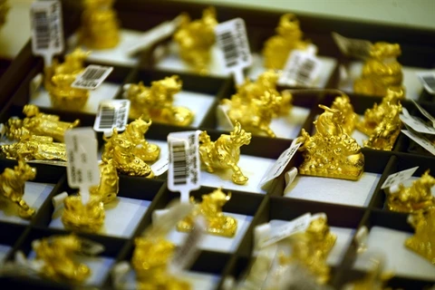 10月21日上午越南国内黄金价格上涨20万越盾