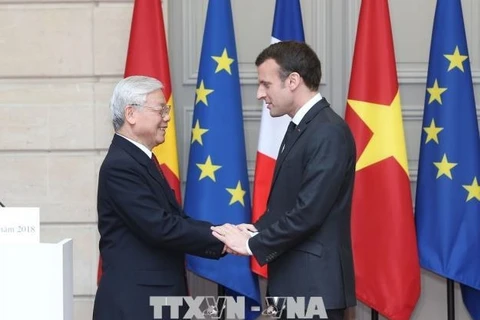 法国总统：越南在法国政策中具有特别的地位