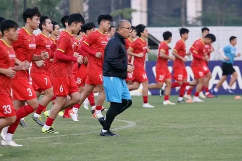 越南男足队将于12月初赴新加坡出征2020年东南亚男足锦标赛