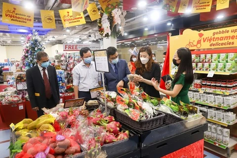 2021年越南商品周在新加坡大型连锁超市正式开幕