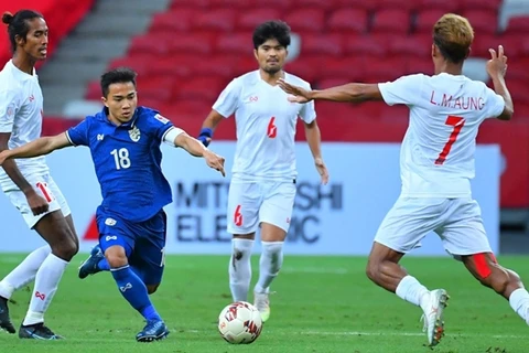 2020年“铃木杯”东南亚男足锦标赛:泰国队以4-0击败缅甸队 名列小组首位 