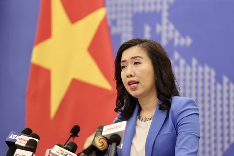 越南外交部发言人黎氏秋姮：越南一贯反对也不接受一切不符合国际法的声索