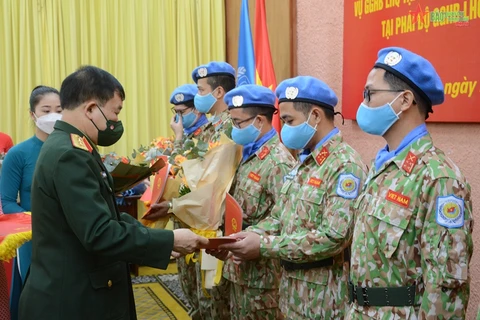 越南首次派遣军官参加联合国苏丹阿卜耶伊维和特派团
