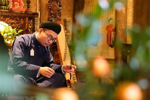 越南文化遗产和传统乐器展览会在法国举行