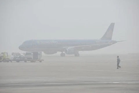 北部大雾天气致使30趟航班无法在机场降落
