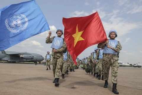 越南为联合国维和行动作出的贡献获得高度赞赏