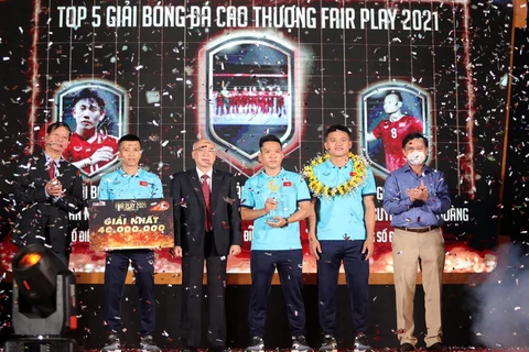 越南五人制足球队荣获 2021 年公平竞赛奖