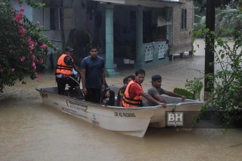 马来西亚北部各州发生水灾 数千人被迫撤离家园