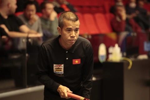 越南运动员夺得世界杯三颗星开伦式台球大赛亚军