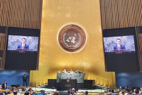 越南在联合国大会乌克兰问题特别会议上呼吁对话和保护人民
