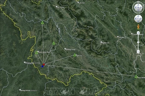 越南奠边省奠边东县3月14日上午发生4.5级地震