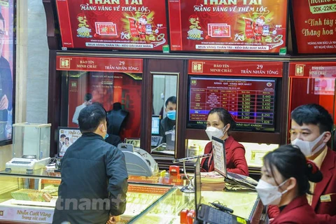 3月16日上午越南国内黄金价格涨跌互现