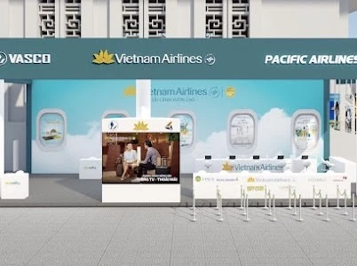 越南航空集团在国际旅游展开展航空旅游产品促销活动