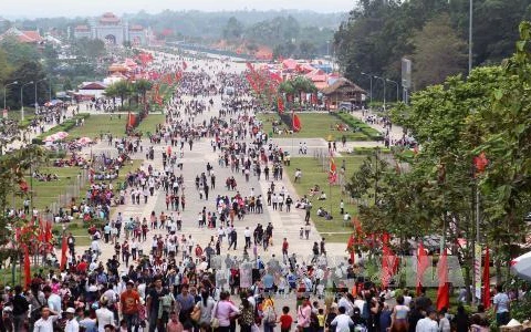 越南富寿省推出“雄王庙”智能旅行手机应用程序