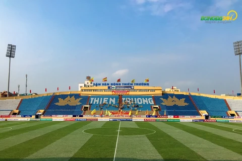 第31届东运会：南定省天长体育场为男子足球赛做好准备