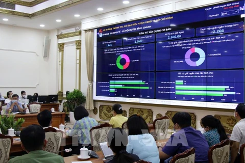 胡志明市启动用于管理指导工作的信息系统