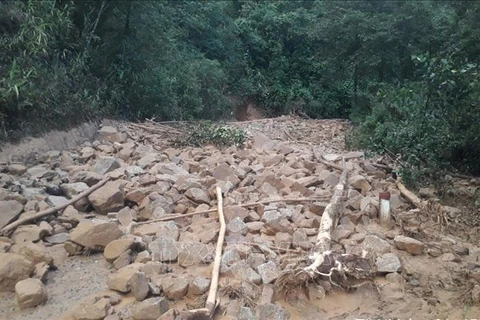 越南北部连续多日遭暴雨袭击已致8人伤亡 多条道路发生山体滑坡