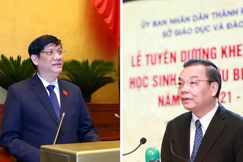 越共中央政治局、书记处对科学技术部和卫生部党组（任期2016~2021）给予警告处分