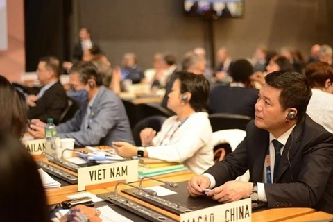 越南工贸部部长阮鸿延率团出席世贸组织第十二届部长级会议