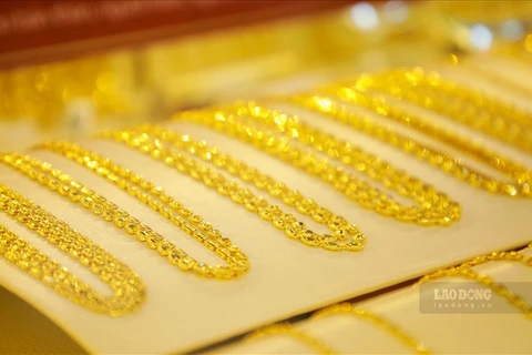 6月17日越南国内黄金价格上涨25万越盾