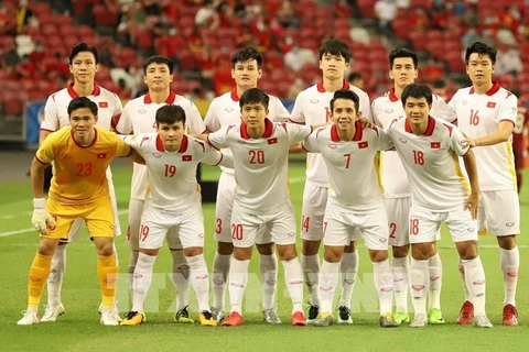 越南男足队继续跻身世界百强球队