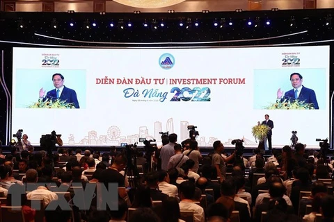 政府总理范明政出席2022年岘港投资论坛