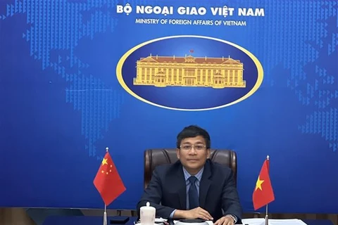 越中双边合作指导委员会双方秘书长举行视频会晤