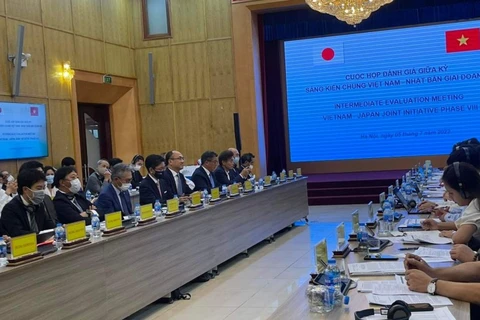 第八阶段越南与日本共同倡议中期评估会议在河内举行