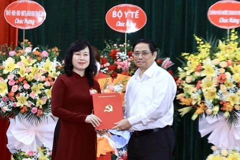 陶红兰任越南卫生部党组书记兼代理部长