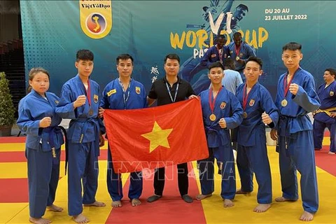 第6届越武道世界锦标赛吸引15个国家的近500名武师和选手参赛