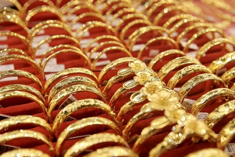 8月1日上午越南国内黄金价格上涨20万越盾