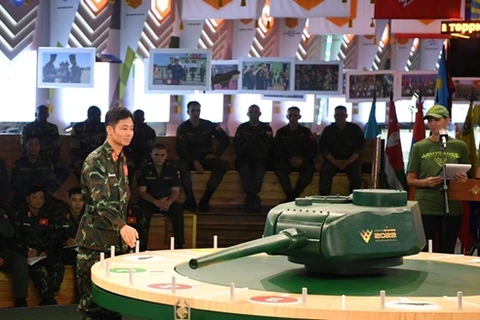 越南人民军参加2022年国际军事比赛：“坦克两项”赛项举行抽签仪式