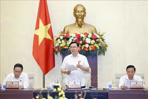 越南国会常务委员会立法工作专题会议开幕