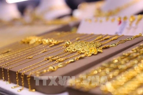 8月17日上午越南国内一两黄金卖出价保持在6700万越盾
