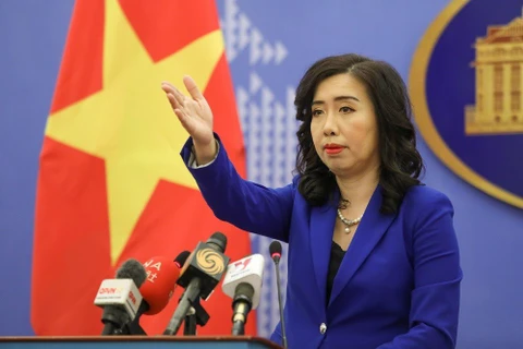 越南外交部例行记者会：要求各国家、组织尊重越南对黄沙和长沙的主权