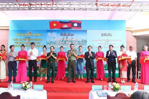  “越柬老三国公安力量——友谊与合作的烙印”展览会正式开幕