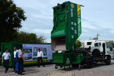 岘港市举行废弃物处理措施和技术的国际展和研讨会