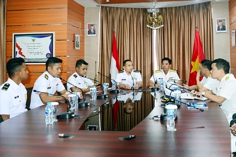 越南与印度尼西亚海军联合演练落下帷幕