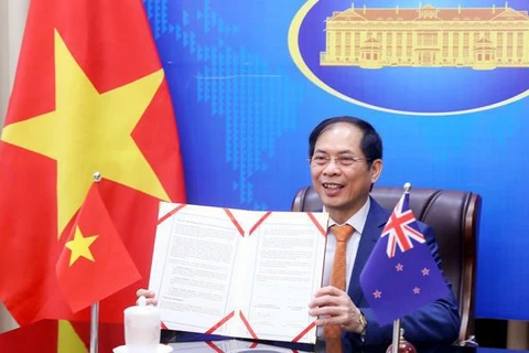 越南与新西兰促进多方面合作关系