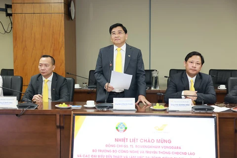 越南邮政总公司协助老挝邮政总公司推进数字化转型
