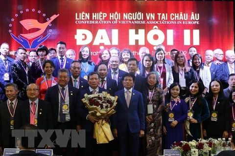 旅居欧洲越南人协会联合会第二次大会在布拉格召开